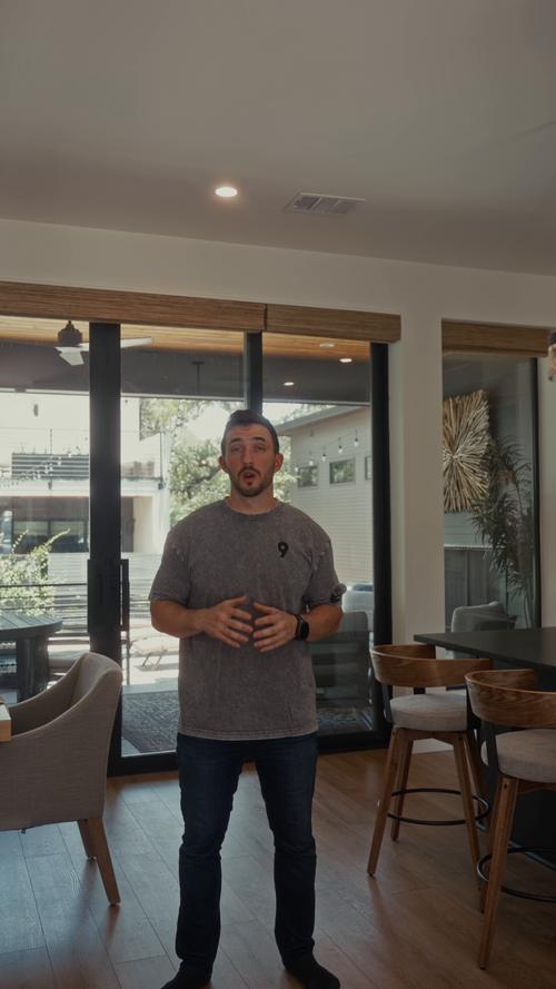 Frame from a 9 Line Agency ad filmed by Jake Mizell